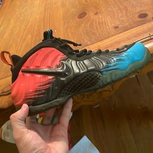 size 12 “spider-man Foamposites